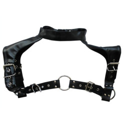 KinkHarness Harnais et Collier Optor Noir